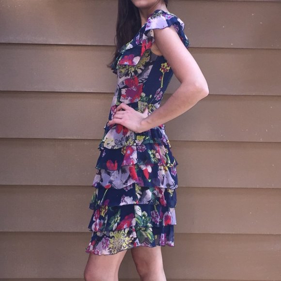 GO International Floral Dress - Picture 2 of 2